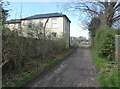 Path leading to Joyce Field Allotments from Water Lane