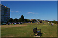 Frinton-on-Sea: looking northwards along the Greensward