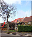 Roof being repaired, Sycamore Avenue, Leymoor