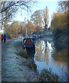 Frosty Morning by the Canal