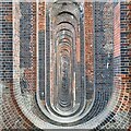 TQ3228 : View SSE under the Ouse Valley Viaduct by Ian Cunliffe