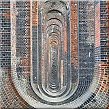 TQ3228 : View SSE under the Ouse Valley Viaduct by Ian Cunliffe