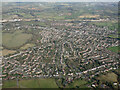 HS2 construction near Balsall Common from the air