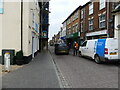 Looking West down Norwich Street