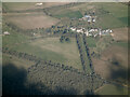 Pottersbury Lodge School from the air