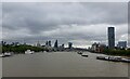 TQ3080 : View from Waterloo Bridge by Lauren