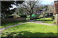 Tapsel gate viewed from the churchyard, East Dean, East Sussex