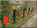 Roadside railings, Hucknall Road