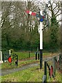 The southern entrance to Hucknall Road Walkway