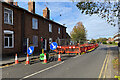 Replacing gas supply pipes, Lakin Road, Warwick