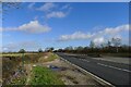 SK6318 : The A46 (Fosse Way) at the entrance to North Hill Farm by Tim Heaton
