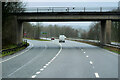 SJ3563 : North Wales Expressway at Junction 36A (Broughton) by David Dixon