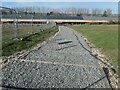 Steps to the new visitor centre, Betteshanger [Country] Park