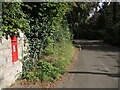 ST3839 : Letterbox on Holywell Road by Neil Owen