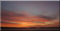 HP6608 : Sunrise over Balta from Baltasound pier by Mike Pennington