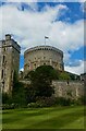 SU9777 : Round Tower, Windsor Castle by Lauren