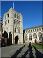 TL8564 : Bury St Edmunds - St James' Gate Tower (Norman Tower) by Rob Farrow