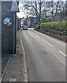 Roadside mirror, Trellech, Monmouthshire