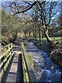 Footbridge over Afon Brombil