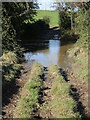 Tracks to a farm ford