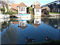 Gazebo reflections at Ware