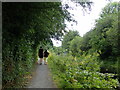 Strollers on the Canal towpath