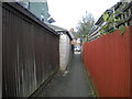 Footpath to Winchester Road, Far Cotton