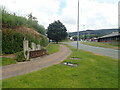 Fisher Road entrance to Parc Busnes Clawdd Offa (Offa