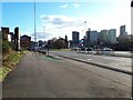 Approaching Sheepscar Interchange on Claypit Lane southbound