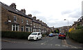 Highfield Terrace seen from Witham Road, Shipley