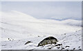 NH6702 : Snowed slopes north of Creag na h-lolare by Trevor Littlewood