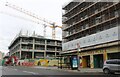 Construction work on Atlantis Avenue, Beckton