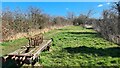 Old railway track bed near Awsworth