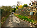 Hollins Hey Road approaching Broad Carr Lane, Holywell Green