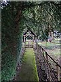 Path and lychgate, St Peter