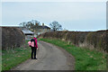 Approaching New Barns farm