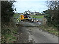 An entrance to Llanfair Hall Farm