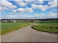 Maylite Trading Estate from The Worcestershire Way near Berrow Farm