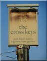 Sign for the Cross Keys