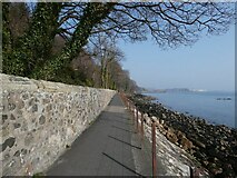 NT2085 : Fife Coastal Path beside Silversands Bay by Oliver Dixon