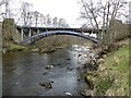 NT9205 : Alwinton Bridge over the River Coquet by Russel Wills