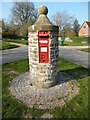 SP7312 : Victorian Post Box at Nether Winchendon by David Hillas