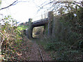 Disused railway in Pontyberem