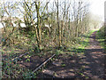 Disused railway in Pontyberem