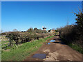 Track approaching Wheatley windmill