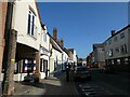 Looking northwards in West St Helens Street