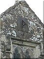 Sundial on porch of Littleham church