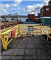 Trolley Bay near Asda, Cwmbran town centre