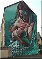 Mermaid mural, Greenock