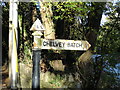 Direction Sign ? Signpost on the A370 at Chelvey Batch